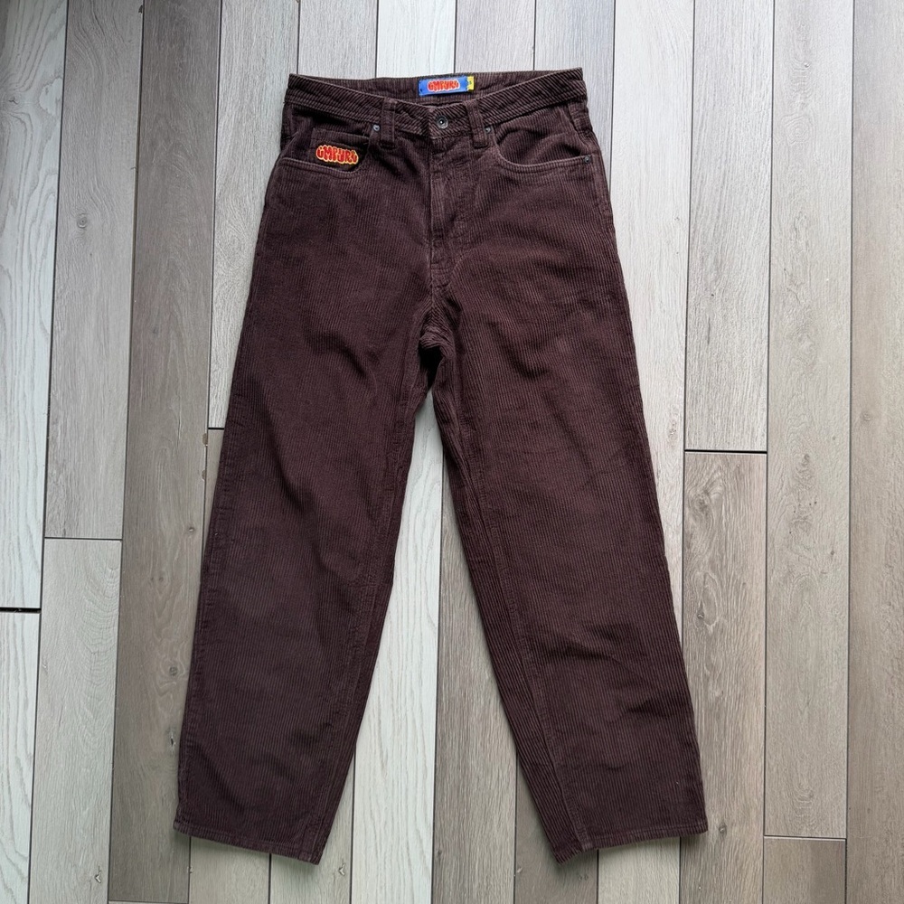 Empyre Loose Fit Brown Corduroy Skate Pants